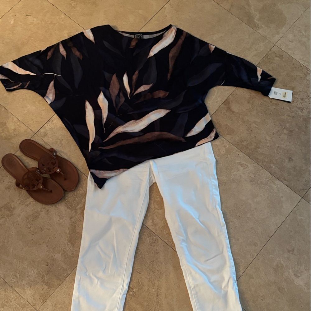 NWT Clara Sun Woo asymmetrical blouse